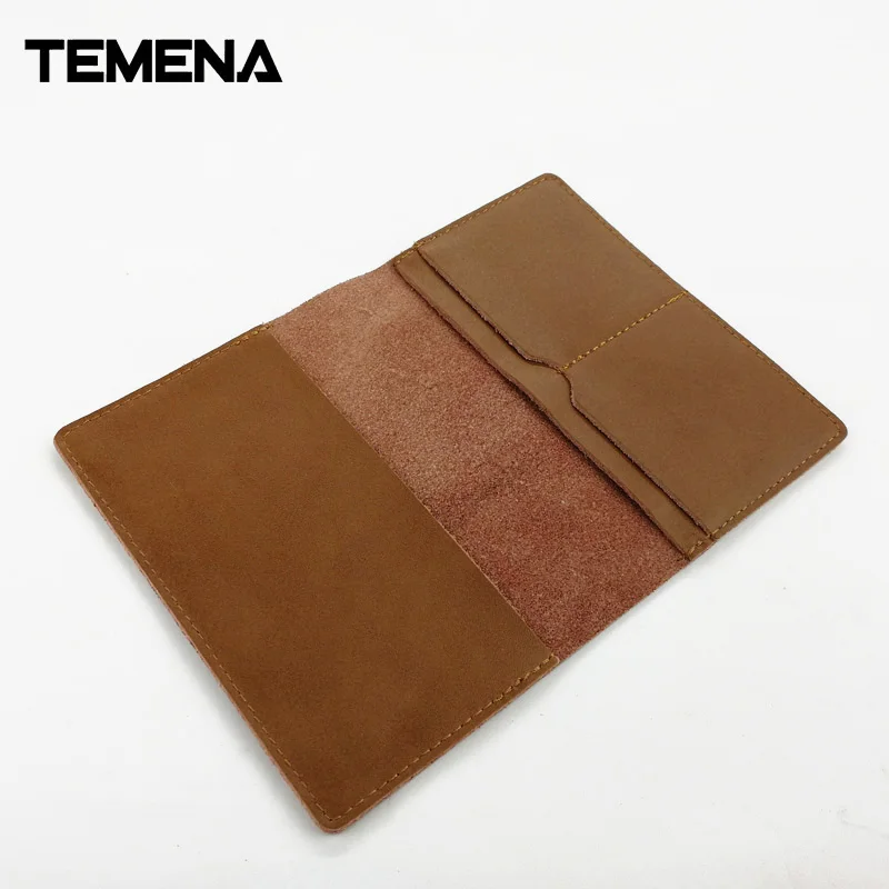 Temena Винтаж Обложка для паспорта заграничного держатель мешка Пояса из
