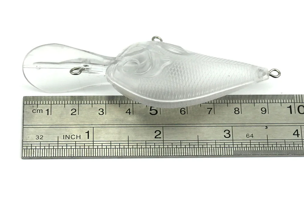 50pcs Unpainted Crankbait Bodies Fishing Lure Blank Hard Baits 3.3g/8.8g/9.5g/10g/10.2g | Спорт и развлечения