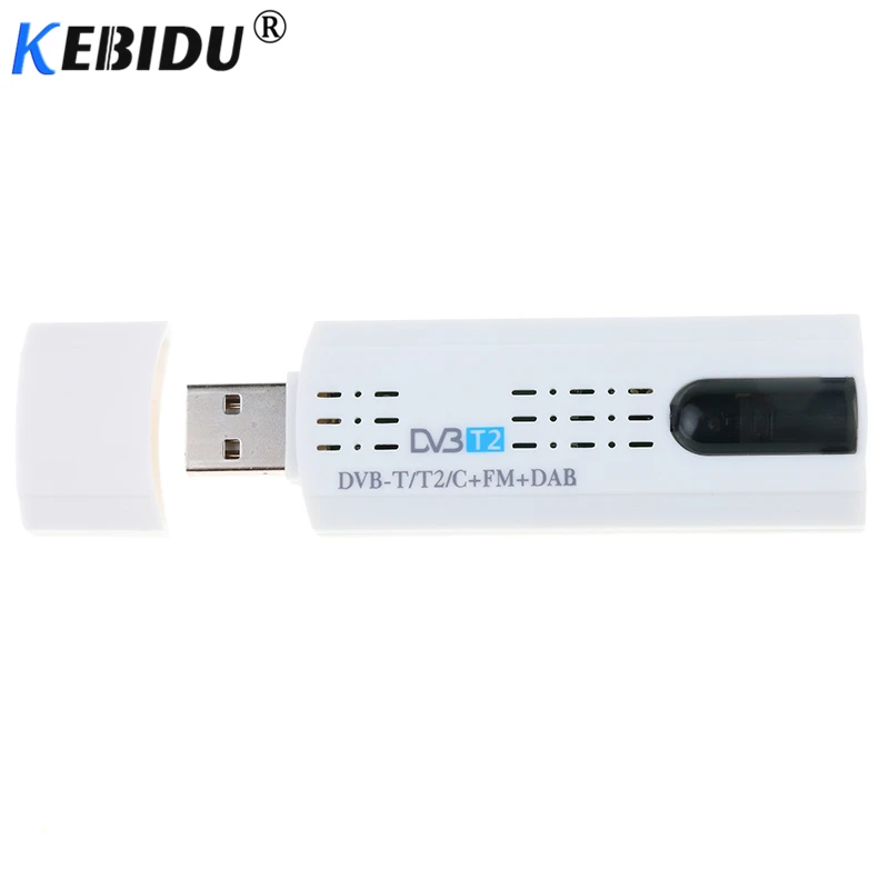 Цифровой спутник kebidu DVB T2 FM USB TV Stick тюнер с антенной приемник дистанционное