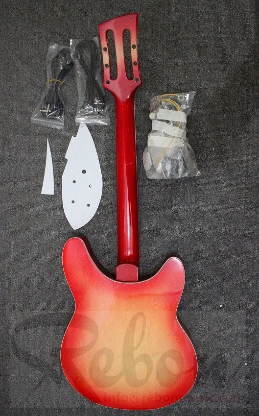 Вэйфан Rebon 12 строка Ricken незаконченный электрогитары грм с краской|kit steven|kit telescopekit