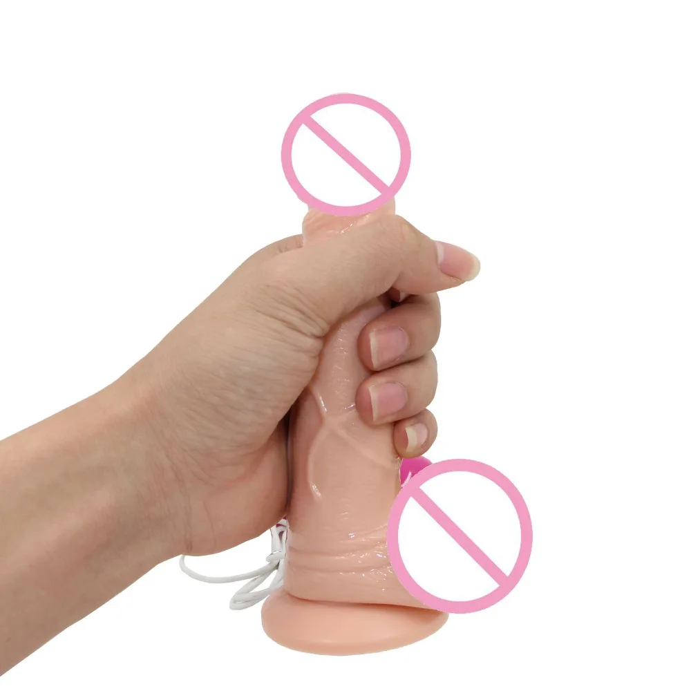 YEMA 20 режимов вращающийся фаллоимитатор вибратор большой реалистичный пенис член