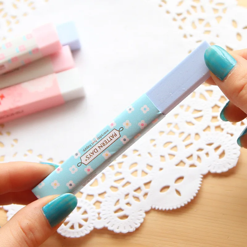 AIHAO цветные полоски ластик серии Fresh профессиональный графический 20 шт.|eraser