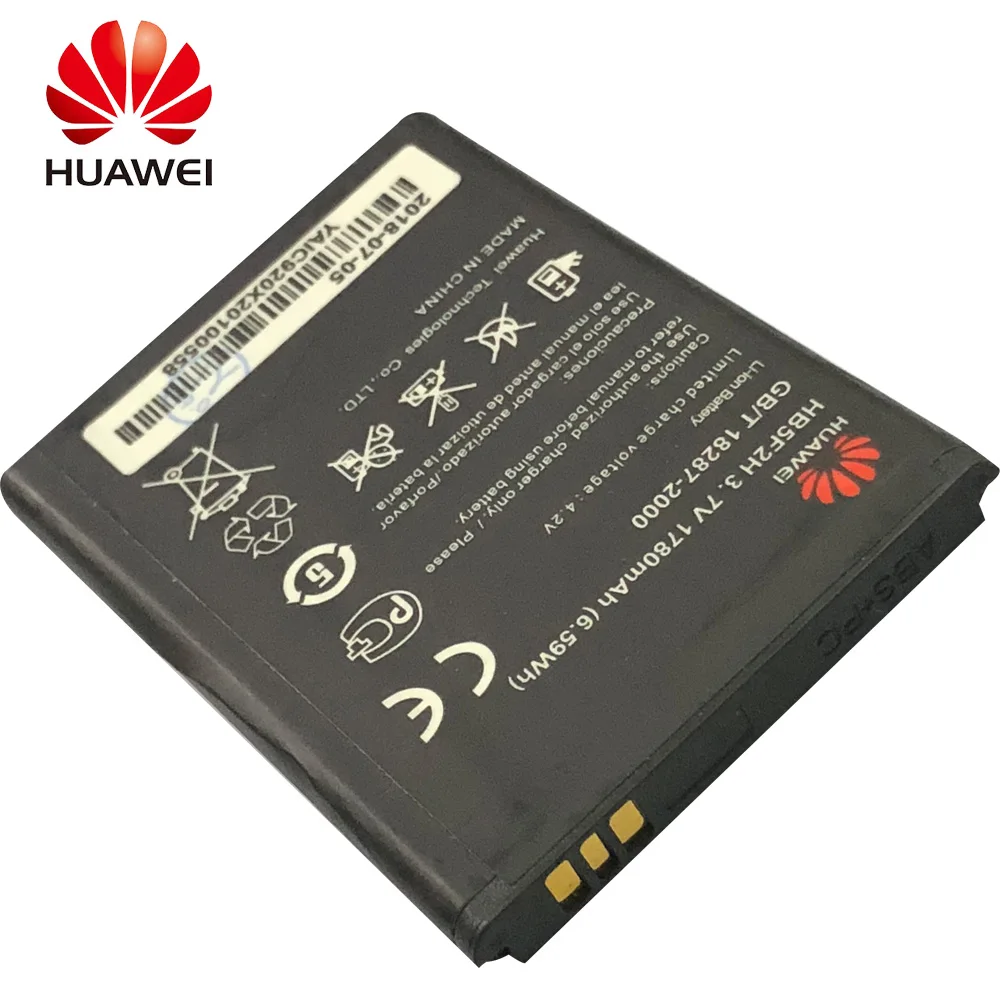 Новый HB5F2H 3 7 V 1780mAh Высокое качество батареи Huawei 4G Lte WIFI роутер E5375 EC5377 Мобильный