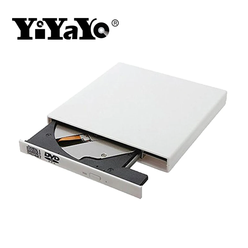 YiYaYo Подлинная USB 2 0 Внешний DVD Оптический привод CD/DVD RW горелка rom проигрыватель