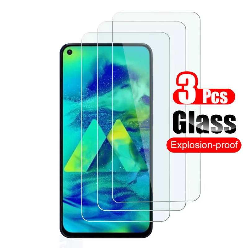3 шт закаленное стекло для samsung Galaxy M40 протектор экрана M405F защитная пленка 9 H