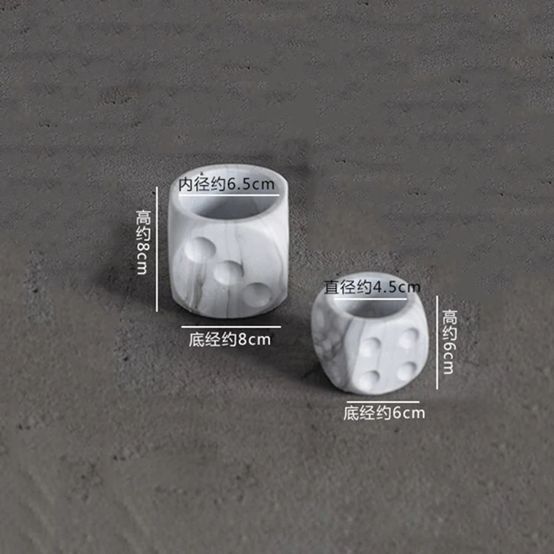 Кости конкрет сад Плантатор формы цемент цветочный горшок плесень суккулентные