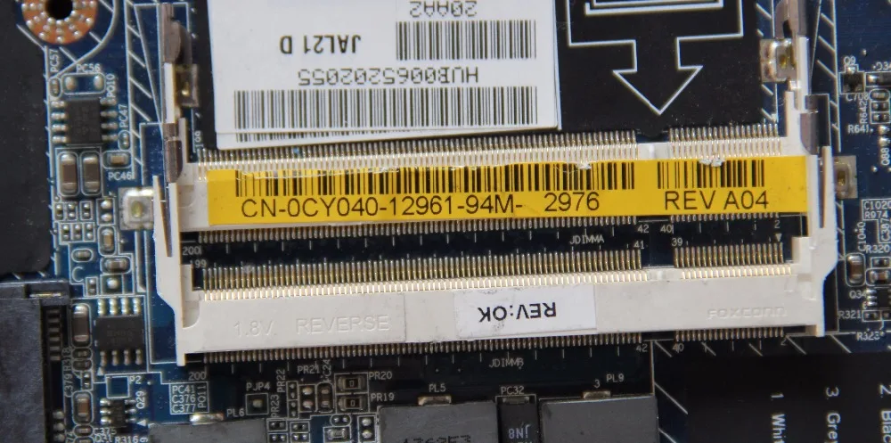 Материнская плата для ноутбука DELL Latitude E6500 материнская JAL22 с процессором GPU и DDR2