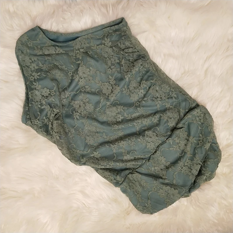 Белый кружевной комбинезон для беременных костюм фотосъемки женщин фотосессии