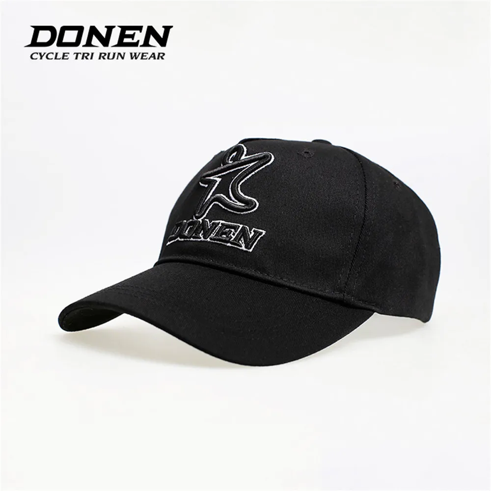 Головной убор для велосипеда DONEN ярко-черный красный спорта на открытом воздухе