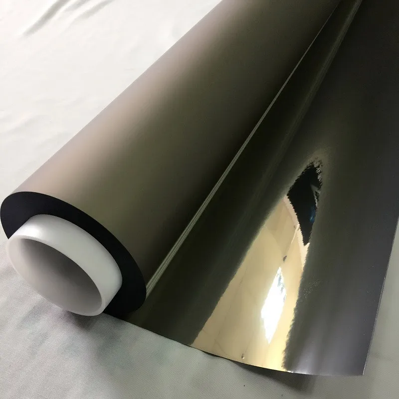 

1.52x1m Mirror /Black Rear Projection Film for Special Advertising Effect /Mirror Effect