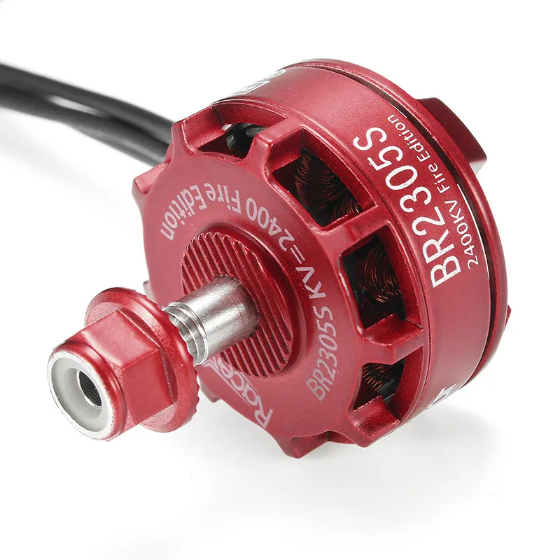 Original Racerstar 2305 BR2305S Fire Edition 2400KV 2-5S Brushless Motor For X210 X220 250 300 Racing Frame | Игрушки и хобби