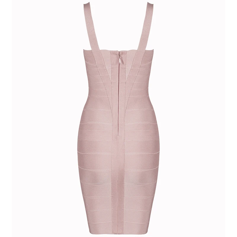 INDRESSME, Бандажное платье, сексуальное, мини, на тонких бретелях, бодикон, без бретелек, Клубные, вечерние, летние, женские платья, Femme Vestidos