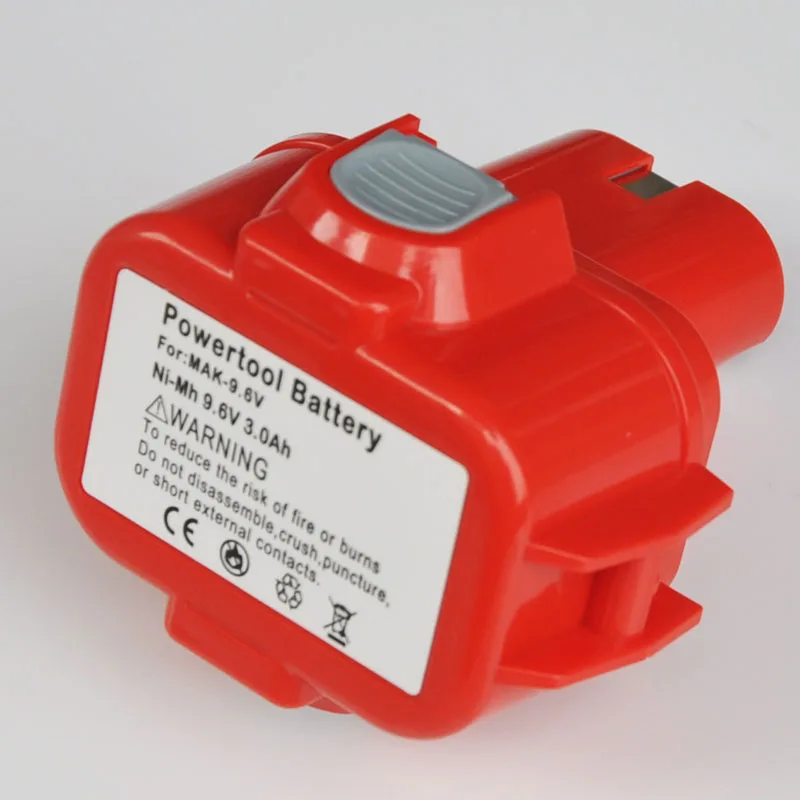 UNITEK 9,6 V ni-mh аккумулятор 3000mah для аккумуляторной электрической дрели makita 6207D 6222D 6226D 6260D