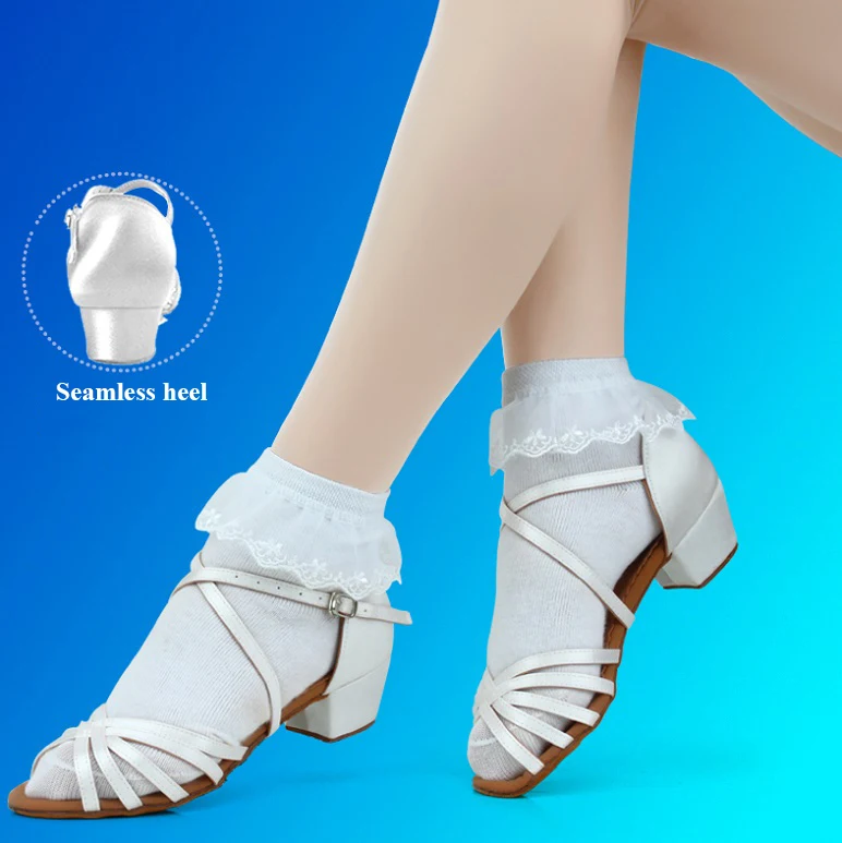 Туфли женские атласные на мягкой подошве 3 5/4 5 см 24 40|ballroom shoes women|latin dance shoesdance |