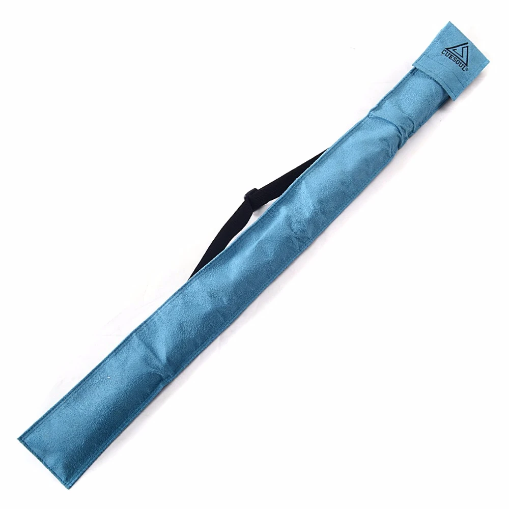 CUESOUL ROCKIN I Maple Pool Cue Stick Set with Blue Carrying Cue Bag - 57