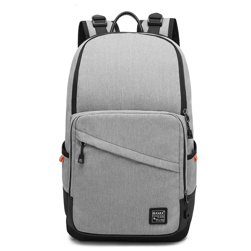 Мужская повседневная сумка 2239 мужской рюкзак Студенческая с светоотражающей