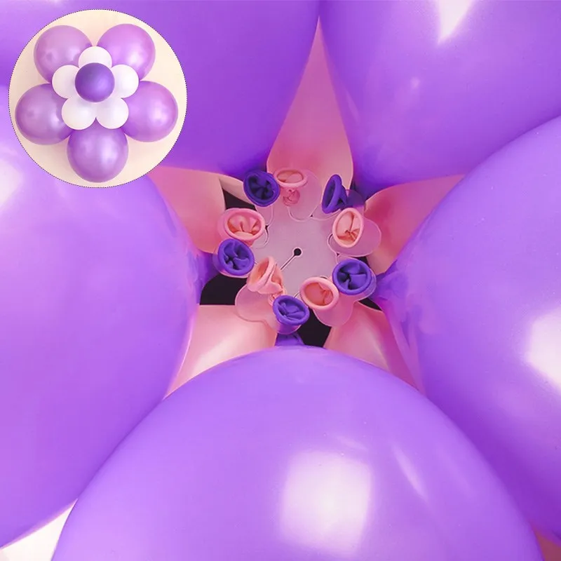 10 шт. Цветочные шары декоративные аксессуары сливовый зажим практичный для дня