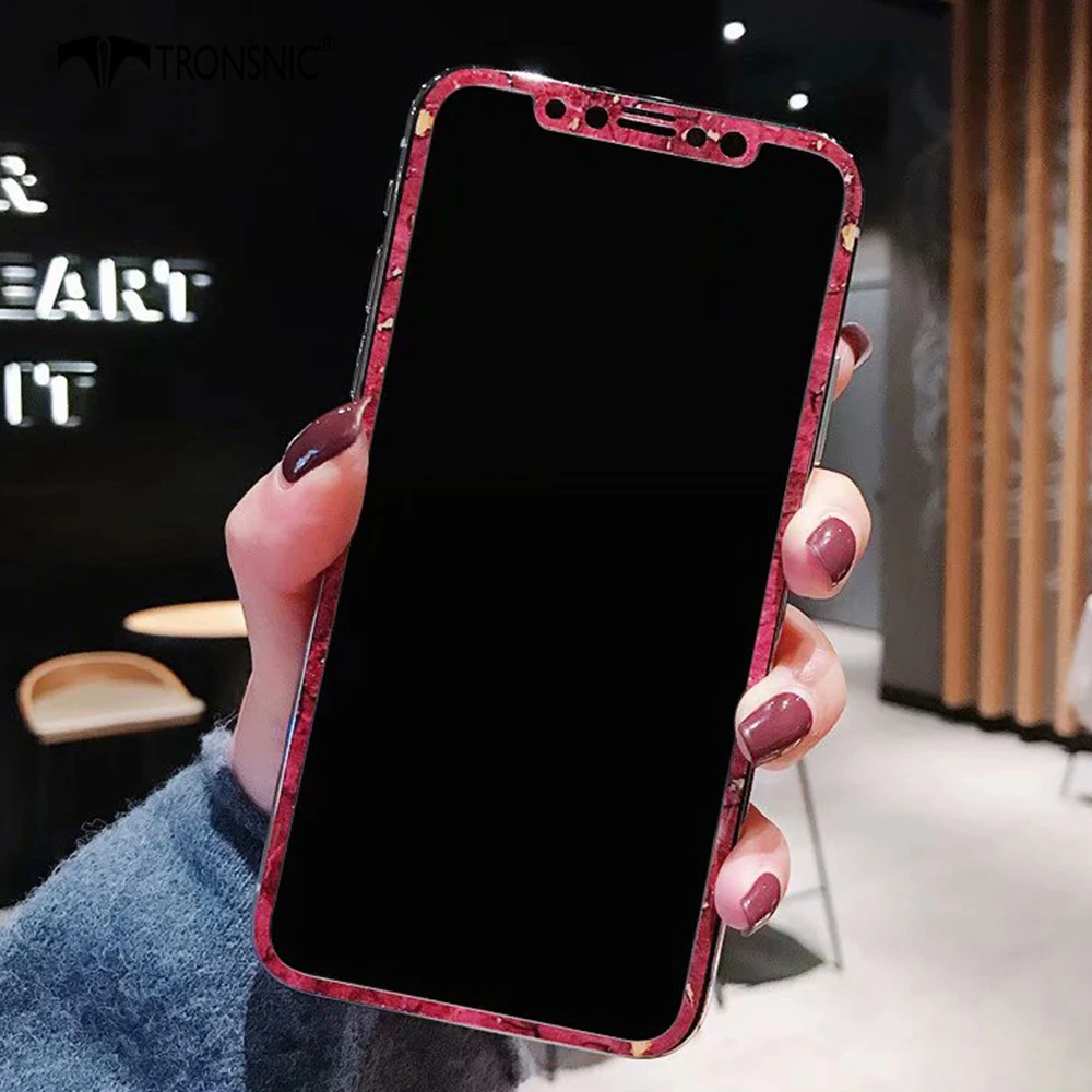 Защитное стекло Tronsnic закаленное для iPhone 6 6s Plus 3D защита от царапин HD Премиум
