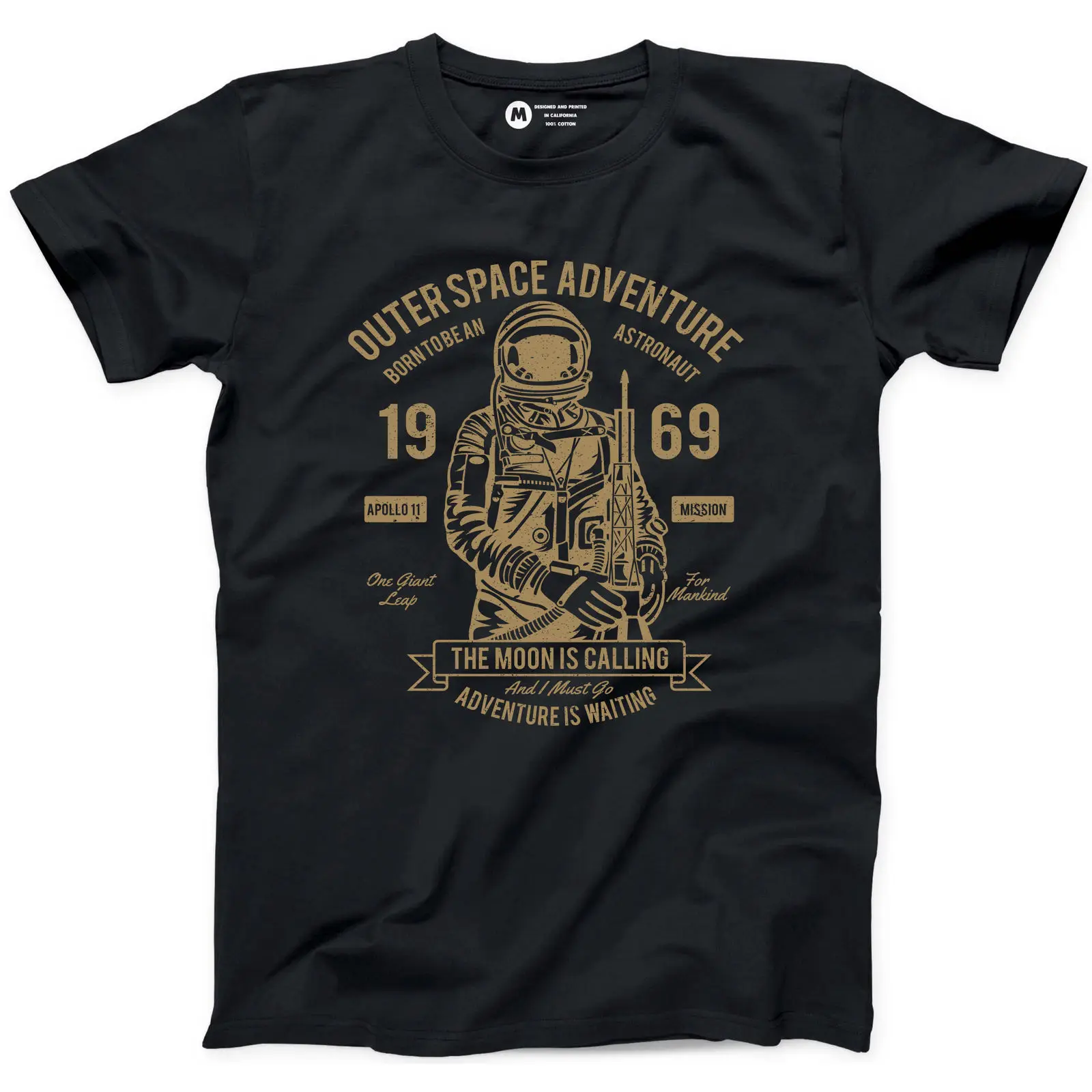 Born To Be астронавт футболка смешные Space Wars Galaxy трансфер выродок звезда подарок Tee
