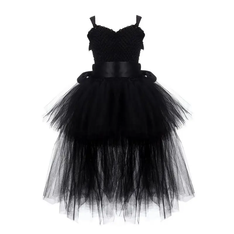 

Girls Tutu Dress with Wing Halloween Christmas Cosplay Costume Kids Tutu Dress for Girls Birthday Party Dress Children Clothes