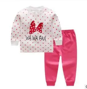 6 Baby Boy Girl Clothes Kids Clothes Sets T-shirt+pants Suit Clothing Set Cloud Printed Clothes Newborn Sport Suits - Цвет: 6