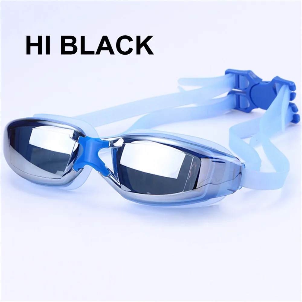 Профессиональные Водонепроницаемые очки для плавания с гальваническим