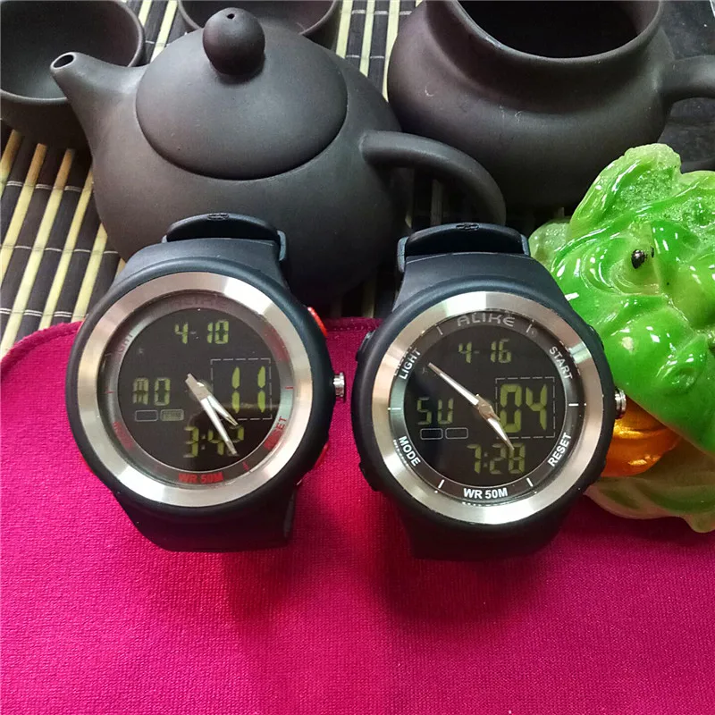 Известный роскошный бренд мужские спортивные часы Chrono водонепроницаемые цифровые часы-шагомер военные часы модные Relojes Hombre Прямая поставка