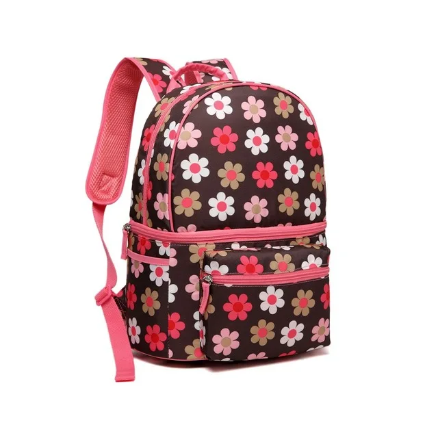 FLOWER COLORLAND сумка для подгузников, рюкзак для бутылочек для кормления детей, сумка для еды, термос, модная сумка для подгузников для мам, рюкзаки с изоляцией - Цвет: FLOWER
