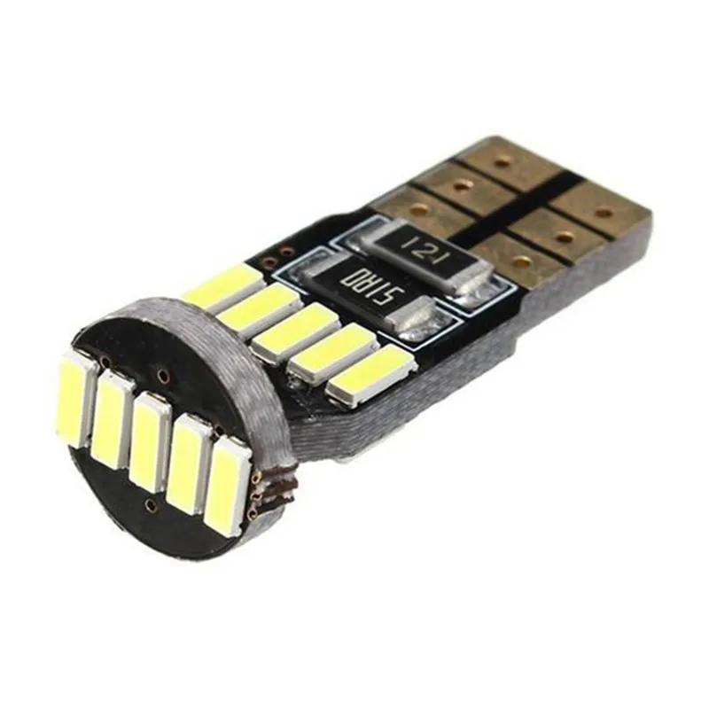 BOAOSI 2 шт. стайлинга автомобилей Canbus Led T10 4014smd номерной знак светильник лампы для