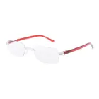Элегантные сверхлегкие цельные прямоугольные очки для чтения без оправы, очки для дальнозоркости, 1,00-4,00 диоптрий