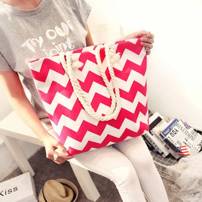 2018 Casual Women Floral Large Capacity Tote Canvas Shoulder Bag Shopping Beach Bags Feminina bag colorful | Багаж и сумки