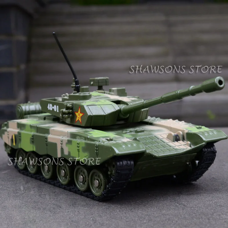 

1:48 Scale Diecast Metal Military Model Toys T-99 China Main Battle Tank Replica With Sound & Light