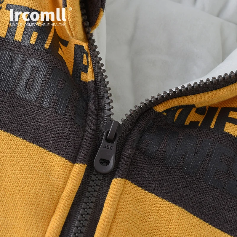 Ircomll осень зима Детский комбинезон для мальчиков новорожденных теплая одежда