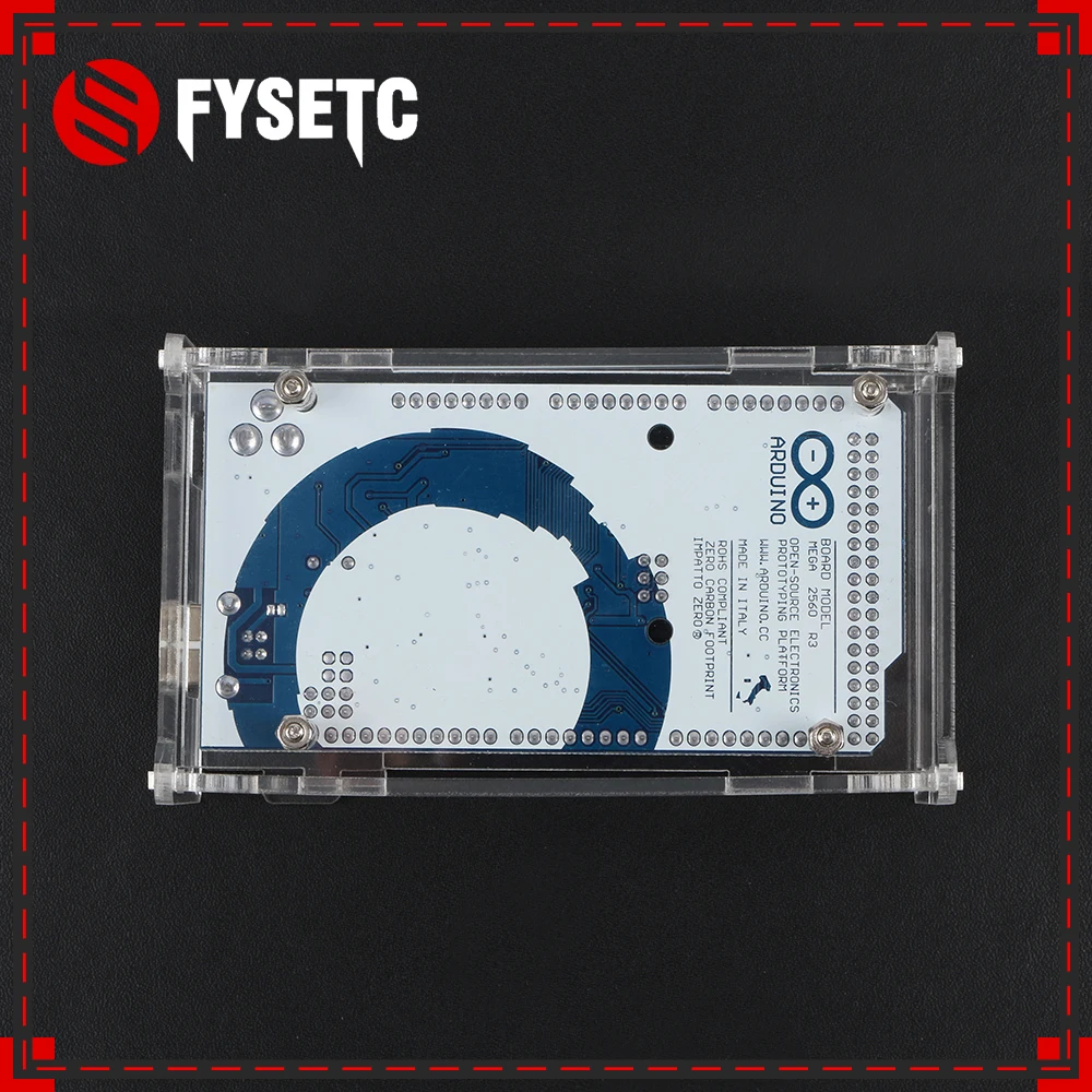 1 шт. MEGA 2560 R3 чехол корпус прозрачный Глянец акриловый ящик совместимый для Arduino Mega