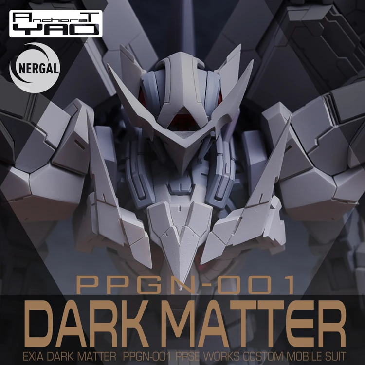 Сборный набор Anchore T GK из смолы для ремоделирования MG 1/100 PPGN 001 Exia темная масса Gundam