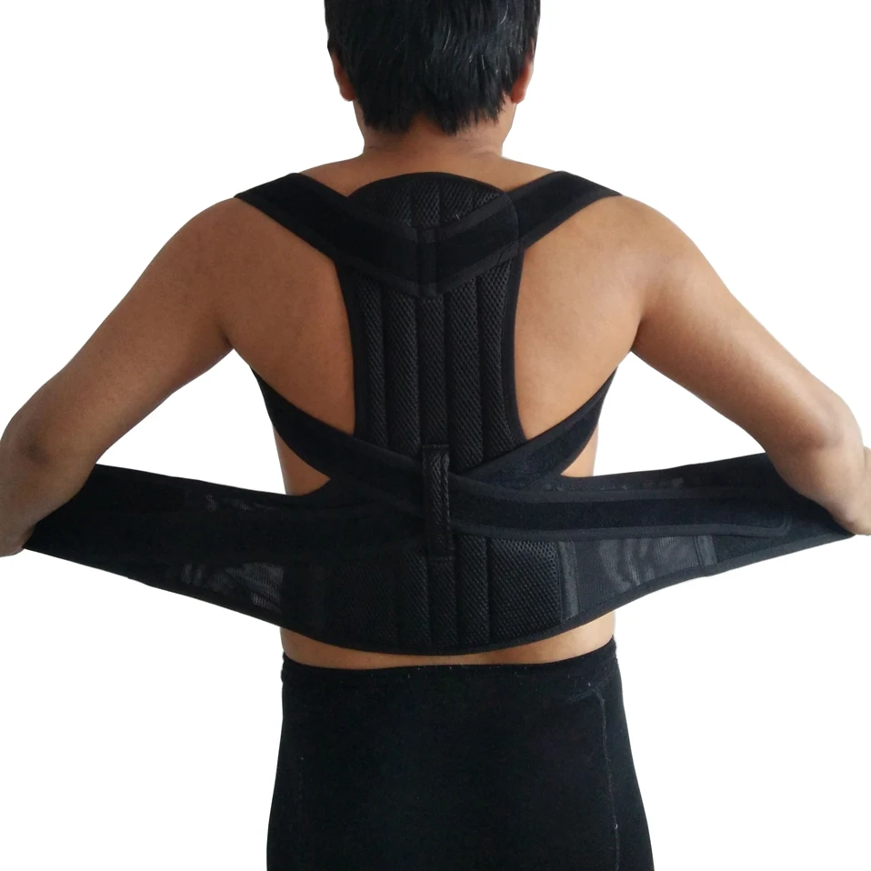 

Upper Back Shoulder Corrector Posture Correction Spine Braces Lumbar Supports Health Clavicle Support Belt Back Corrective Belt