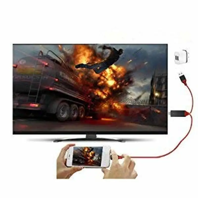 11 Pin Micro USB к HDMI адаптер 6 5 футов кабель 1080P HDTV для Samsung Galaxy S5 S4 S3 Note 3 2 Tab