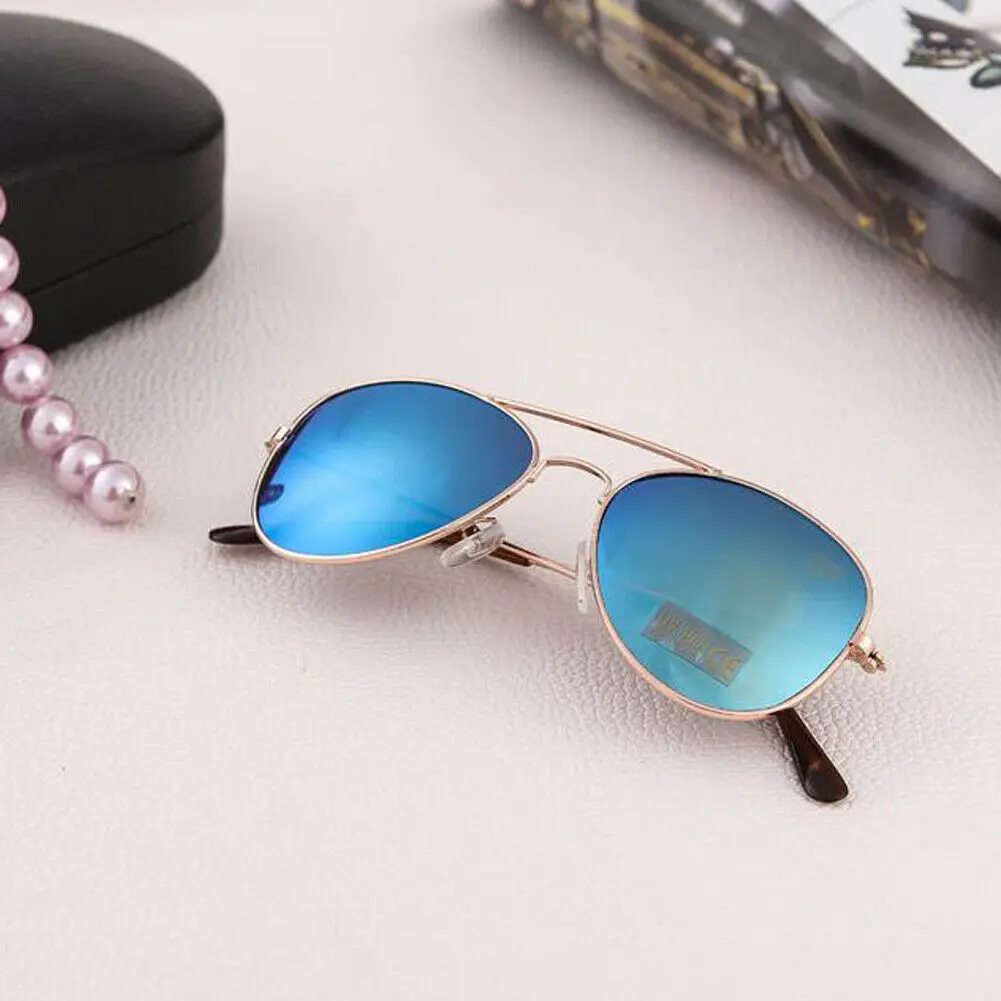 2019 Новые Отличные детские солнечные очки многоугольной формы шестиугольник