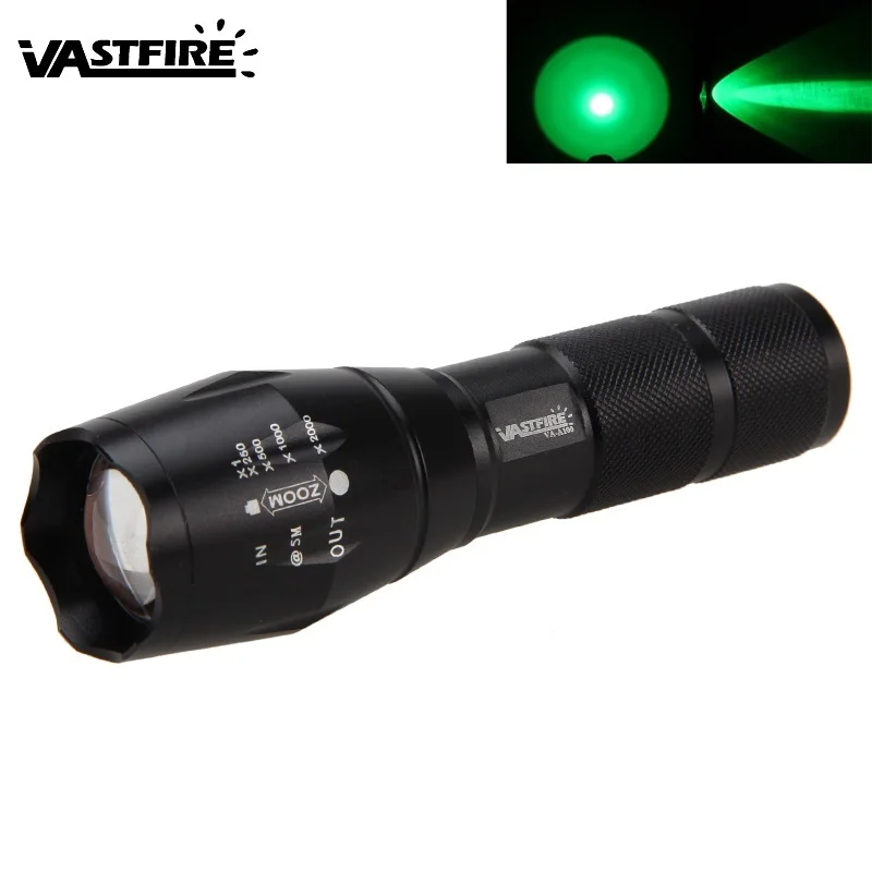 VastFire 350 лм масштабируемый USB фонарик тактический охота водонепроницаемый
