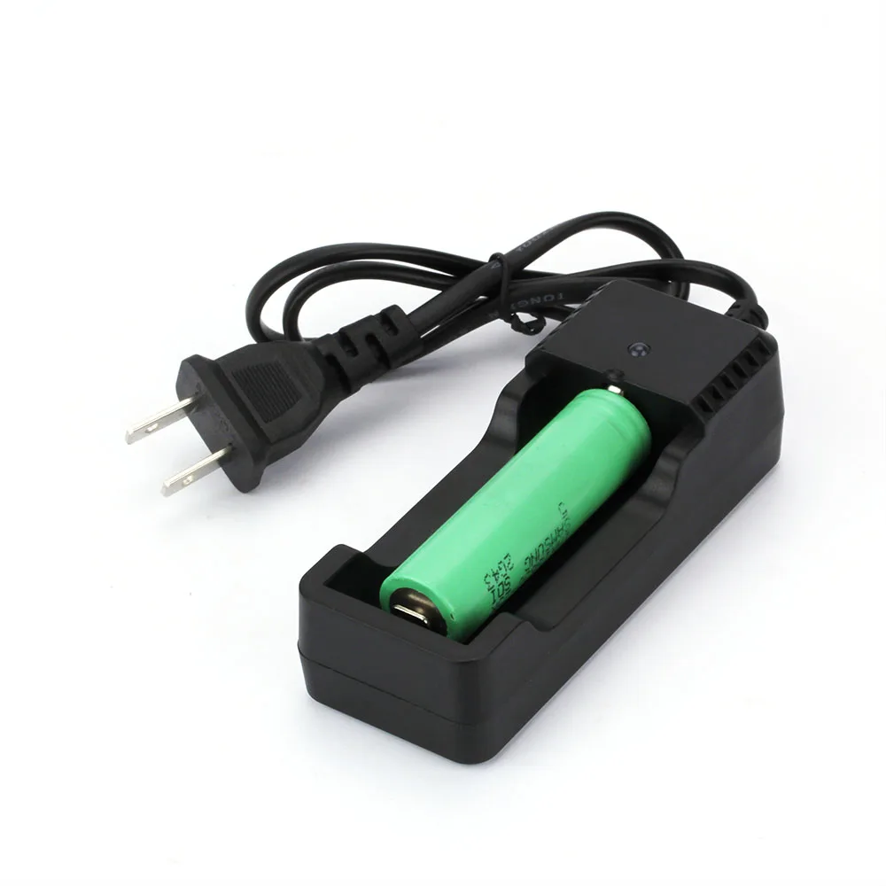 Катушка Отец Зарядное устройство 18650 US Plug с USB-кабелем Зарядные устройства для аккумуляторов 14500 18350 26650 Electronic Cigarette Mod on.