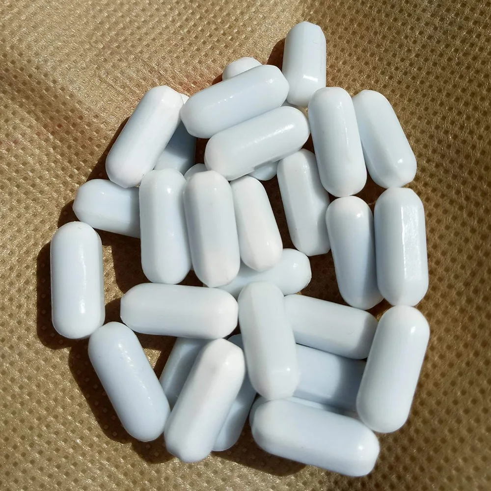 C6x15mm, магнитный мешалка, PTFE Магнитный миксер-бар(цилиндрической формы) 10 шт