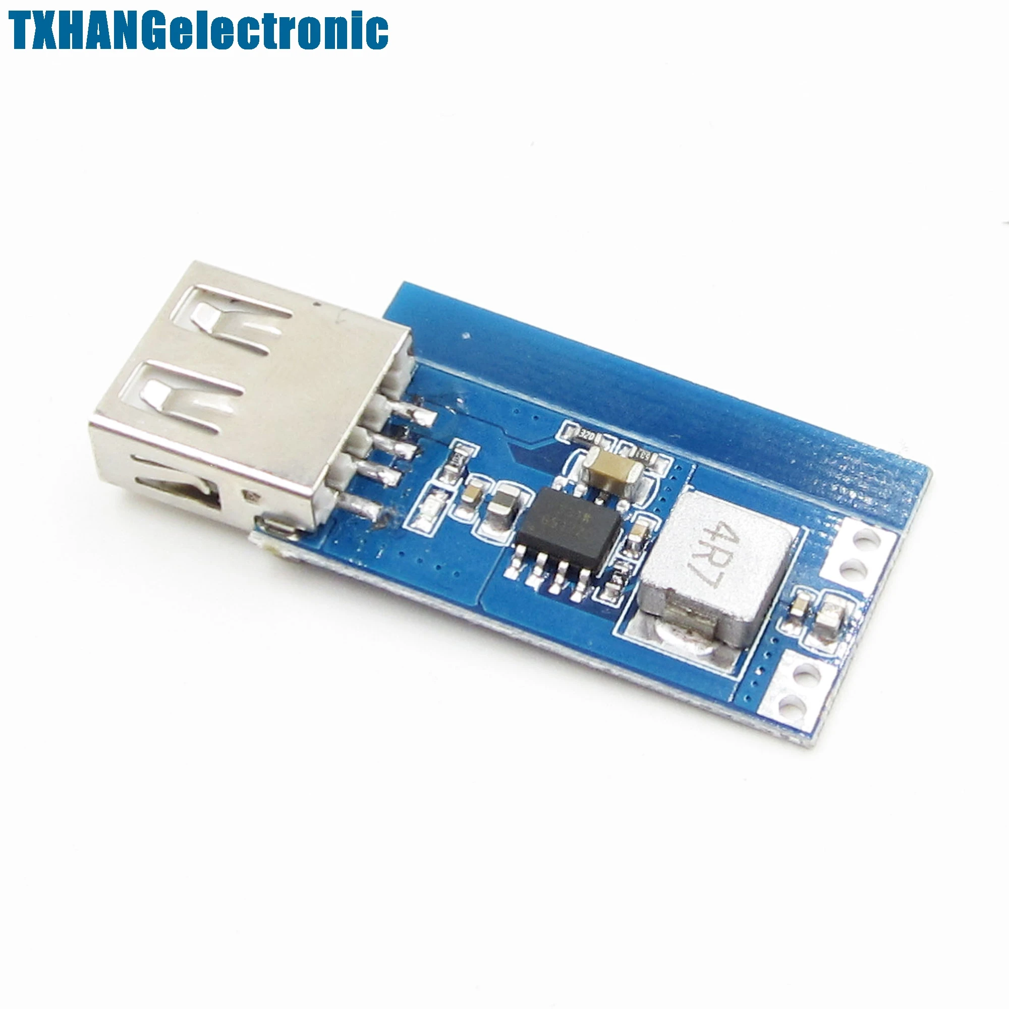 DC-DC 3 В/3 7 В/4 2 В до 5 USB 1A 2A Повышающий Модуль зарядки транспортного средства модуль