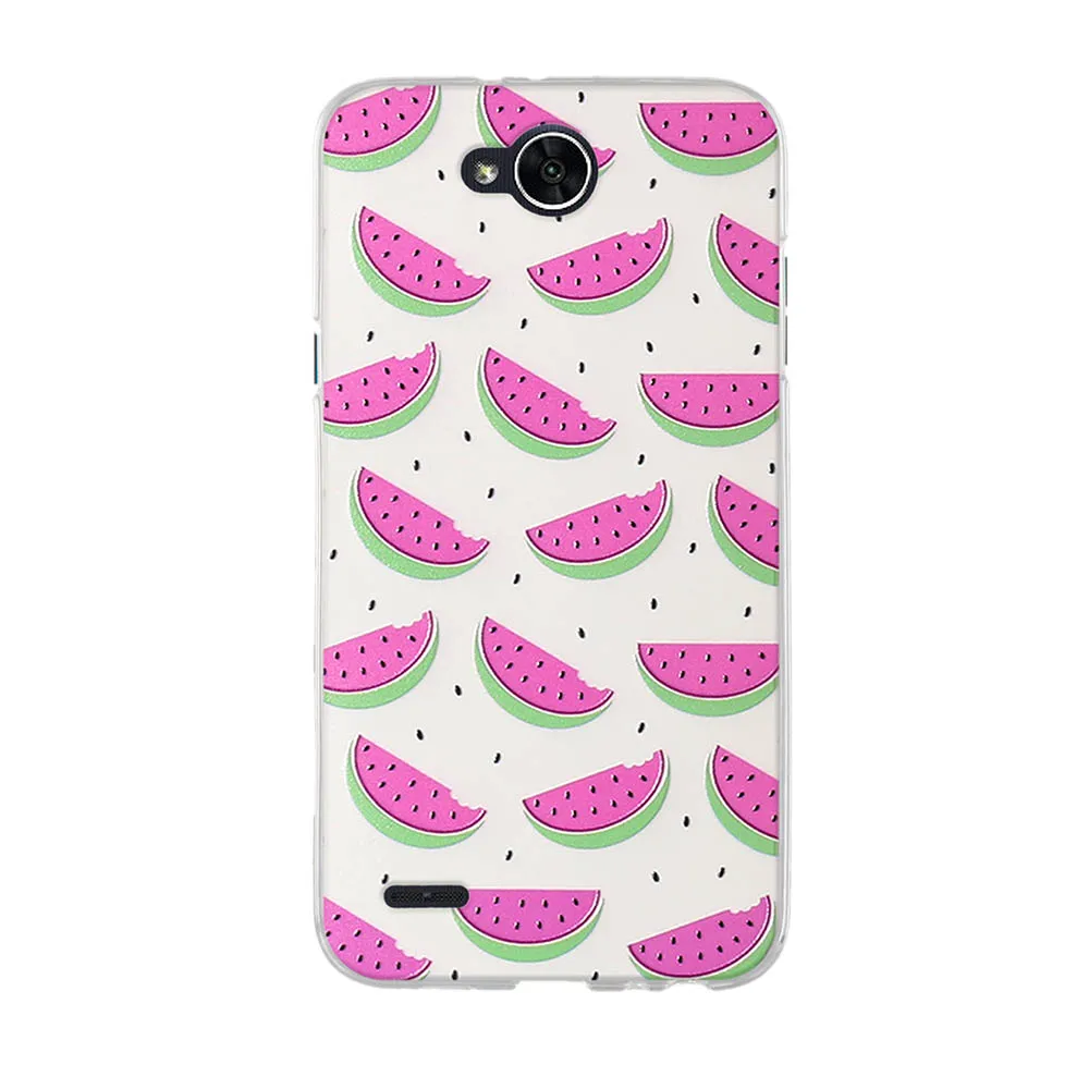Back Bumper TPU Cover For LG X power 2 M320 Case Painting Thin Silicone K10 Power X500 Protective Coque Charge | Мобильные телефоны