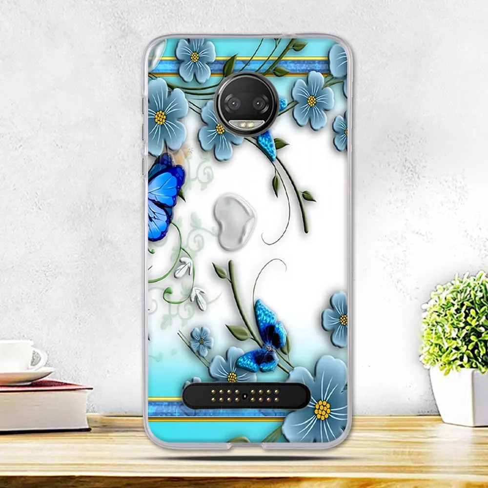 Чехол для Motorola Moto Z2 Force мягкий силиконовый чехол Z 2 5 дюйма бампер|funda silicon|case for