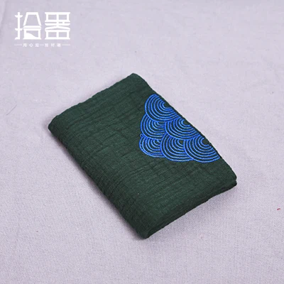 deep green Салфетки для стола носовой платок настольный коврик коврик для посуды салфетки бумажные скатерть для кухни подставка под кружку полотенце хлопок Полотенце на стол махровые - Цвет: deep green