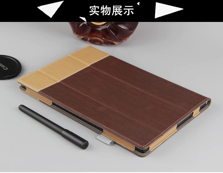 Ультратонкий 3 складной Чехол книжка из искусственной кожи для Lenovo Yoga Book 2016 YB X90F