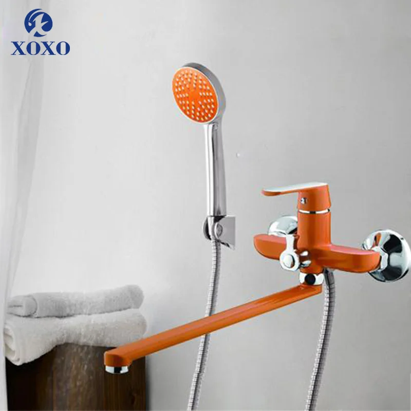 XOXO Bathroome shower faucet Outlet pipe Brass body surface Spray painting bathroom rainfall waterfall 20020 | Обустройство дома