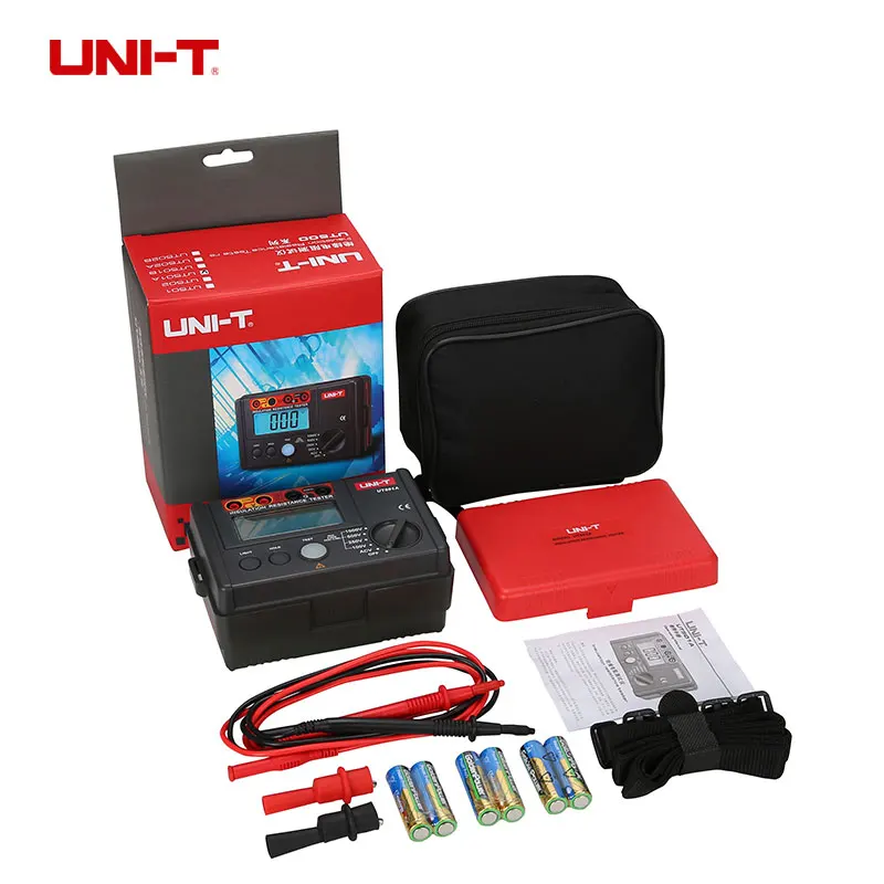 UNI T UT501A измерители сопротивления изоляции Автоматический диапазон Lcd подсветка