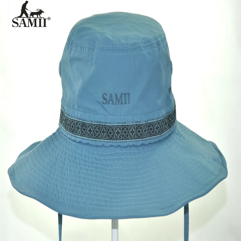 Samii 2017 солнцезащитный крем ведро мужская женская шапка Панама пескадор летние