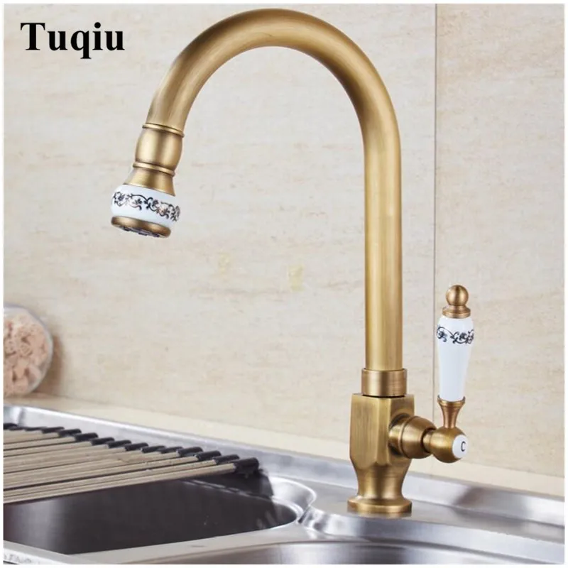 

Single Cold tap Antique Brass Deck Mounted Basin sink faucet cold faucet Single Cold Basin Faucet Bathroom Faucet